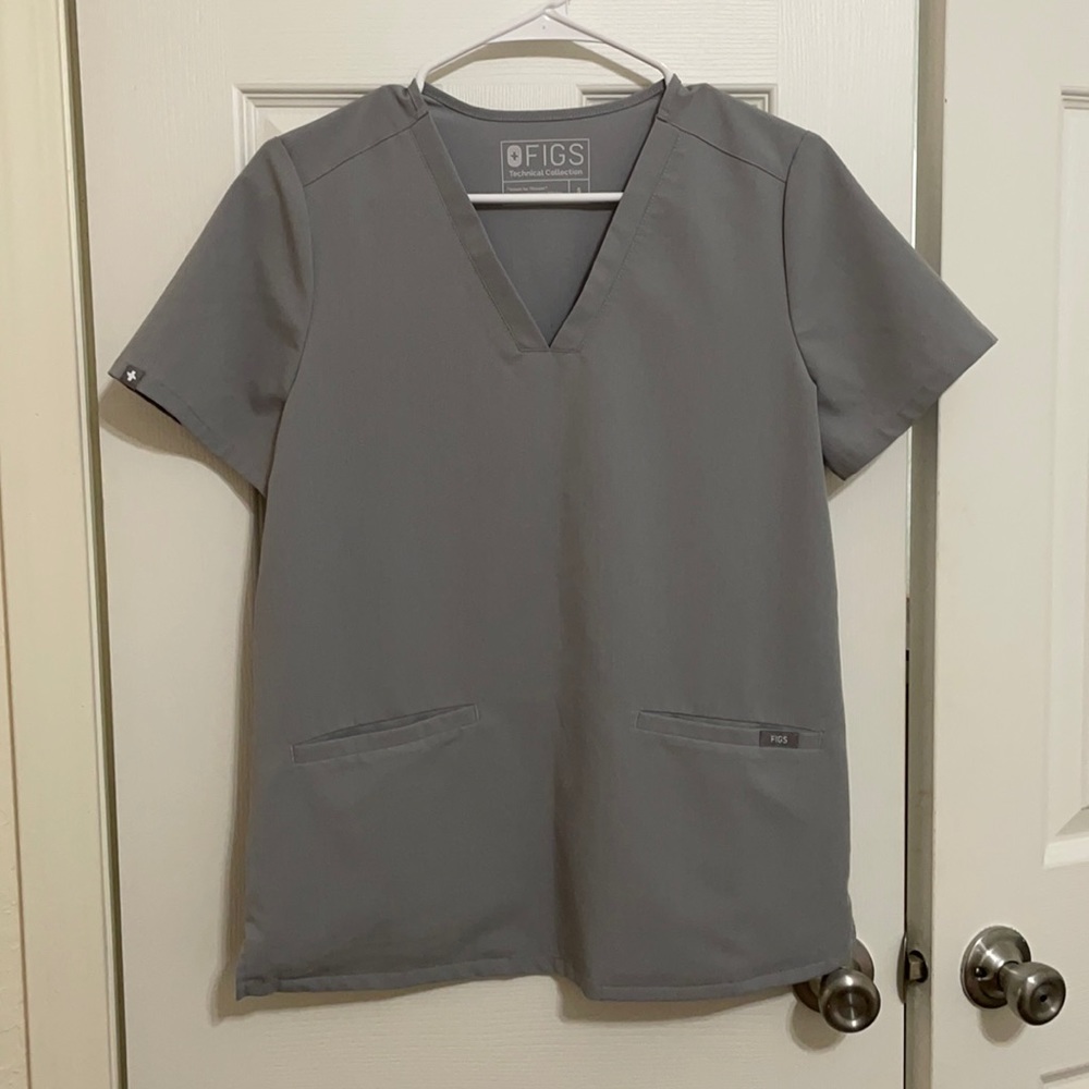 Figs Scrubs Cement Casma Top